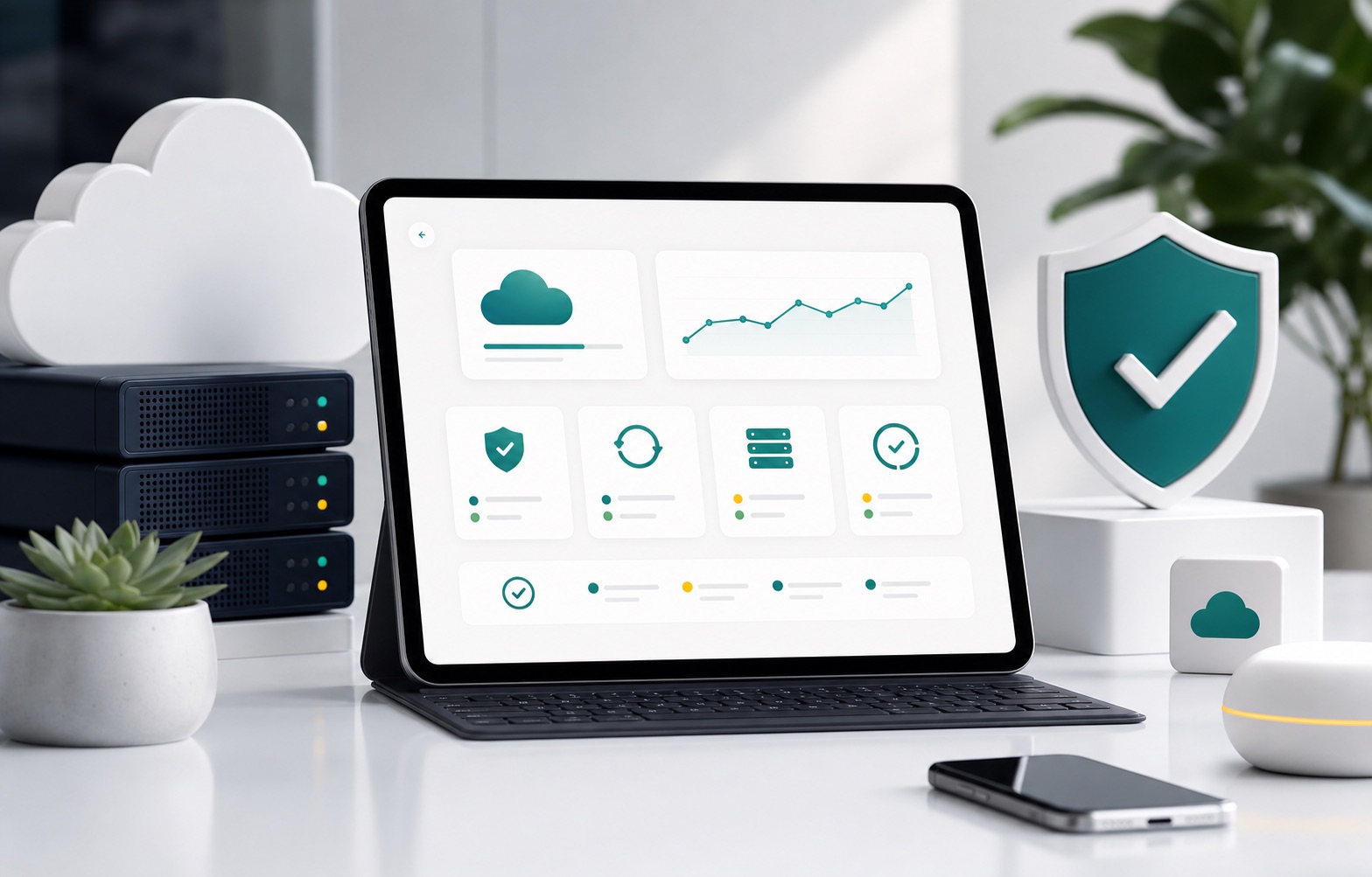 Gestion sécurisée de site web avec sauvegardes et suivi