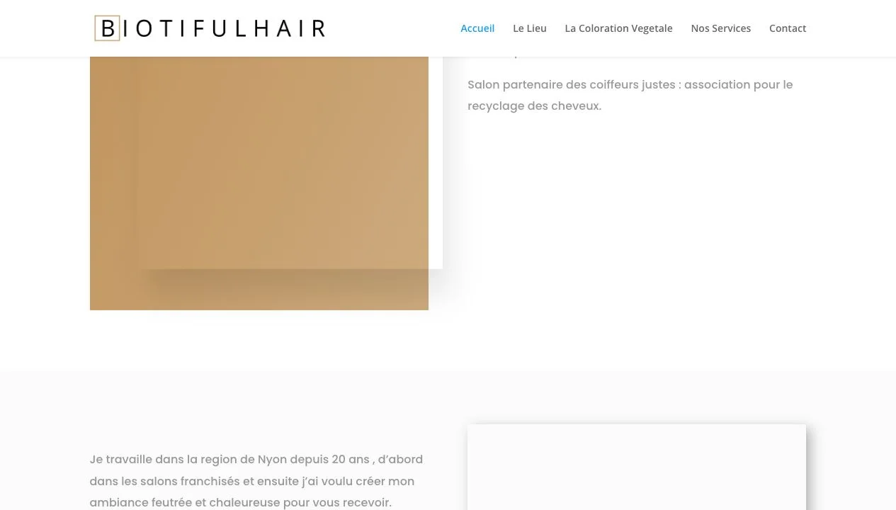 Biotiful Hair · Le contenu et les services vus plus en détail