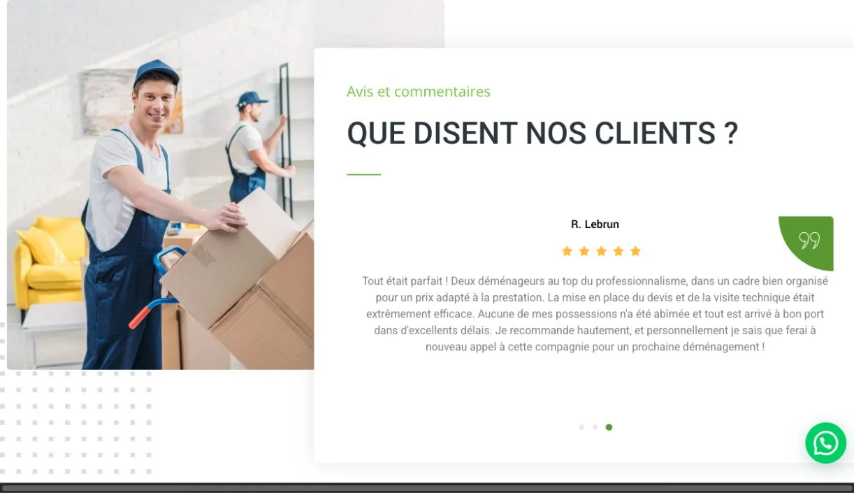 Avis clients Expert Trans