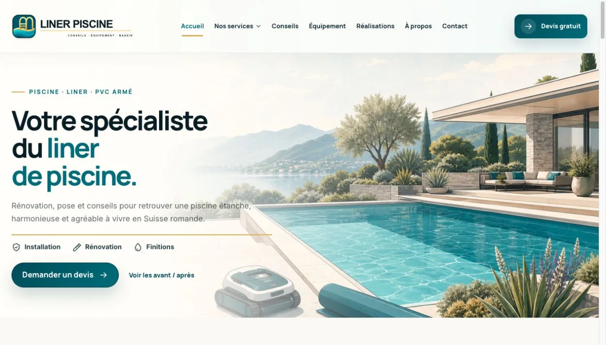 Liner Piscine