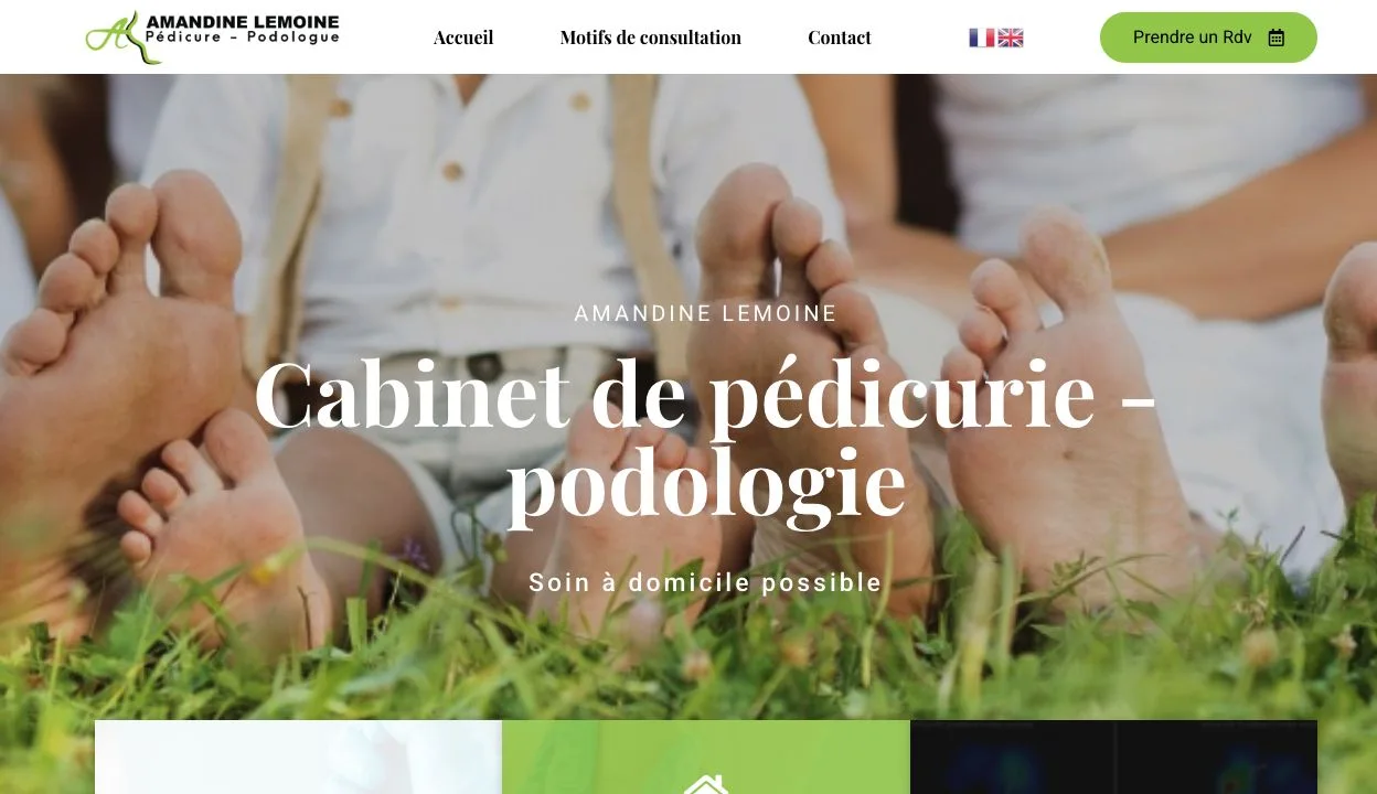 Amandine Lemoine · Pédicure-Podologue