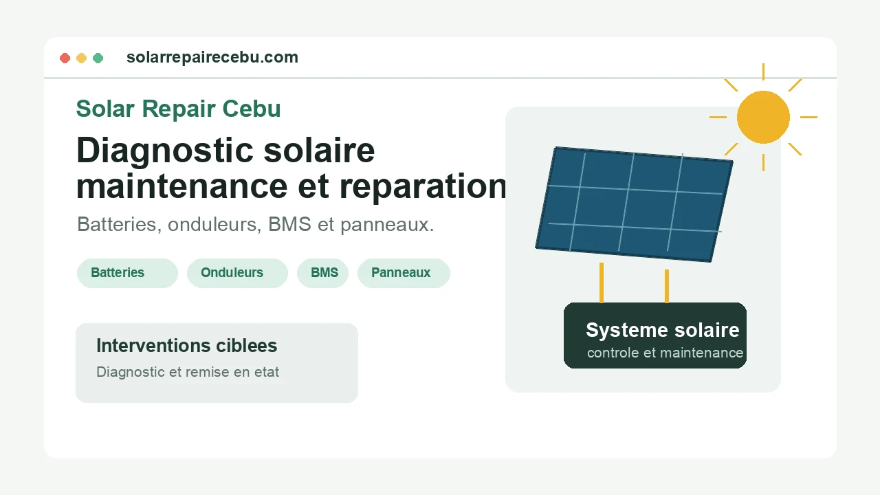 Solar Repair Cebu