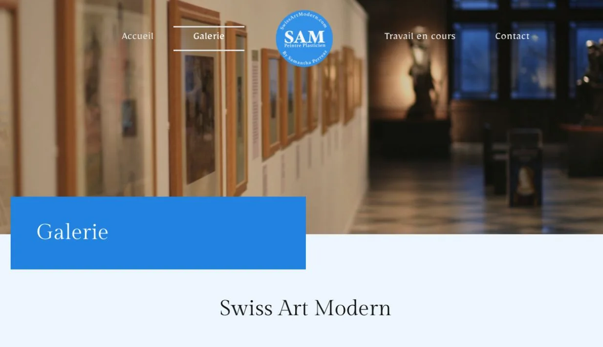 Swiss Art Modern · Le contenu et les services vus plus en détail