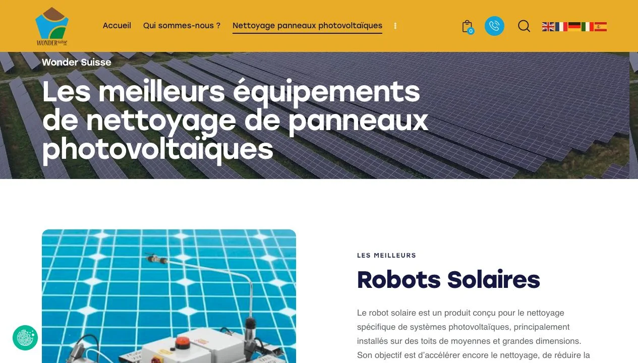 Wonder Suisse · Le contenu et les services vus plus en détail